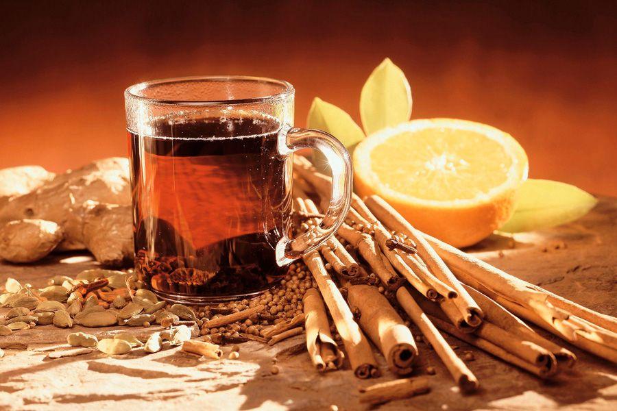 Tea with Cinnamon and Lemon
