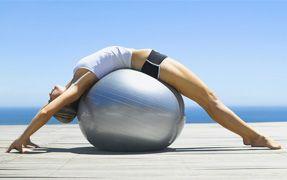 Rolls sur fitball