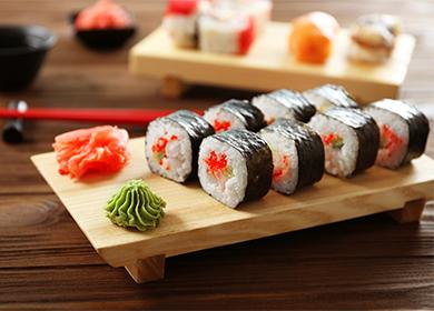 Rotllets de sushi
