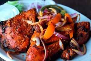Spicy chicken with vegetables