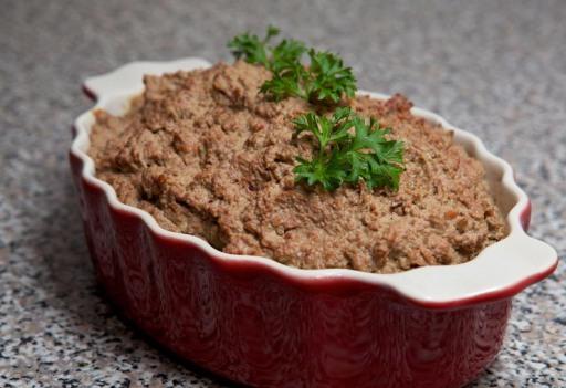 Chicken, beef, pork and duck liver pate recipes