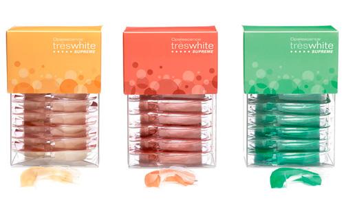 Opalescence Treswhite Supreme mouth guards for teeth