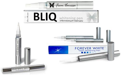 Pencils Luxury Whitepro, Bliq Teeth Whitening Pen