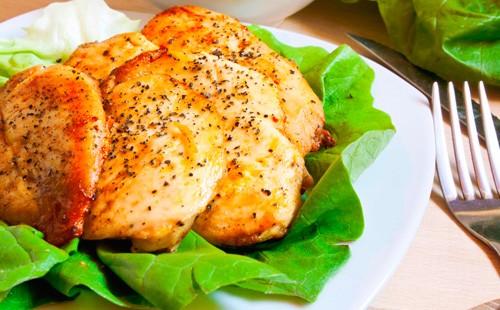 Baked Chicken Fillet with Green Salad
