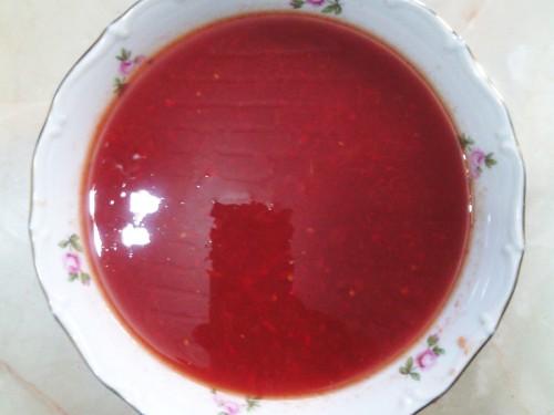 Tomato paste with bell pepper