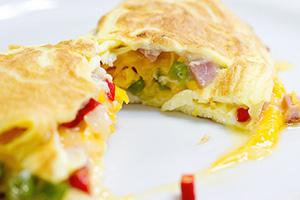 Stuffed omelet