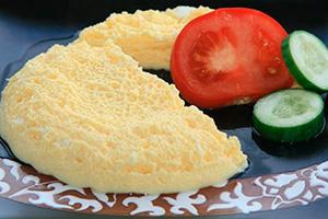 Parni omlet s rajčicom i krastavcem