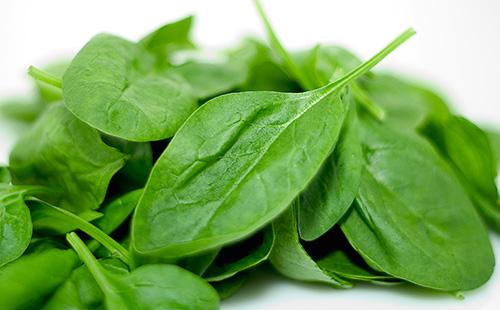 Spinach leaves