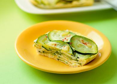 Cooking scrambled eggs with zucchini. 7 recipes for the oven and slow cooker