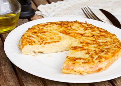 How to cook egg-free omelette in a vegetarian way: cheese and flour recipes