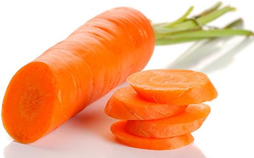 Zanahorias en rodajas