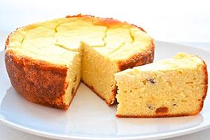 Flourless curd cake