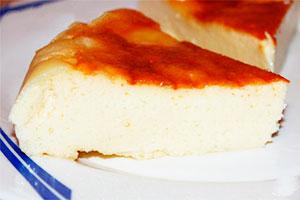 Cottage cheese casserole in a slow cooker