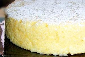 Steamed cottage cheese casserole without semolina