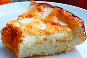 Cottage cheese and apple casserole