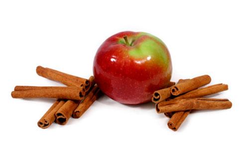 Apple and cinnamon