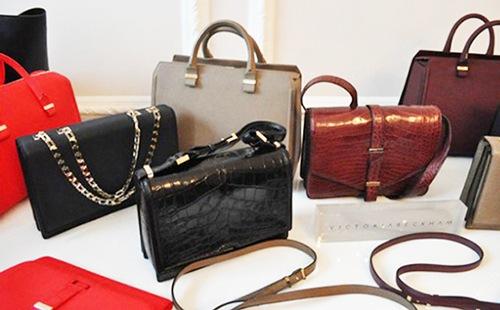A variety of handbags for a business girl
