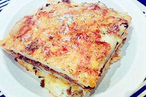Potato casserole ala lasagna