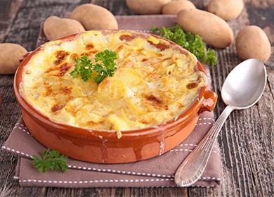 Potato casserole with meat  how to cook in the oven from raw and boiled potatoes