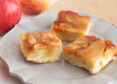 slices of cottage cheese casserole