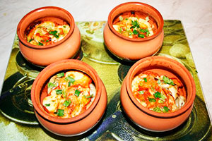 Dumplings with vegetables