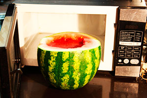 Dumplings in a watermelon