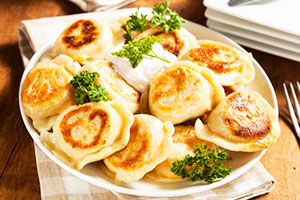 Fried dumplings