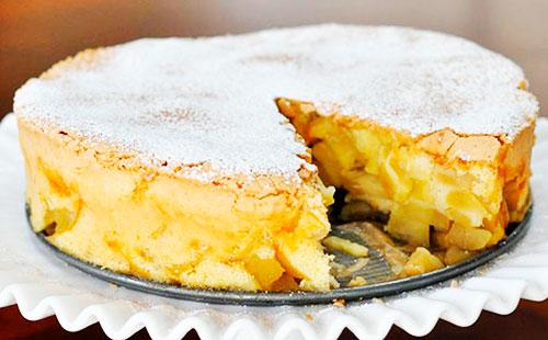 Charlotte aux pommes la recette la plus facile  faire une tarte dans une casserole