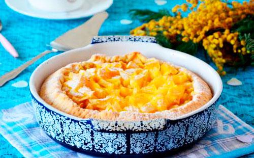 Charlotte recipe with oranges, apples and tangerines: filling combinations