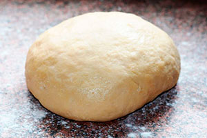 Dumplings on mineral water in a bread maker