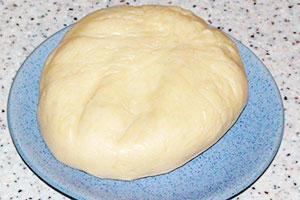 Pasta choux en una panificadora
