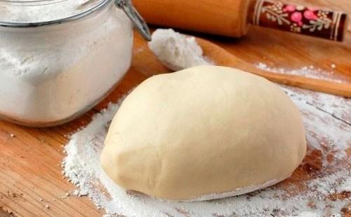 Dough without eggs