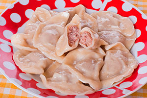 Dumplings with minced meat