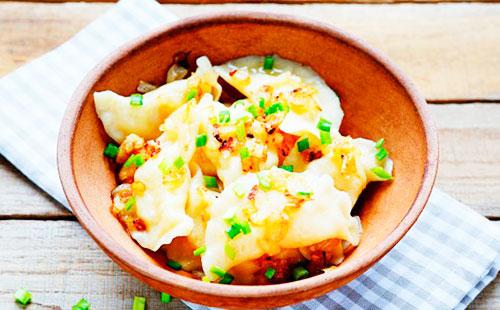 3 recipes for dumplings with potatoes and cooking secrets