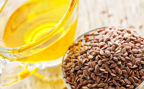 Flax seed oil and