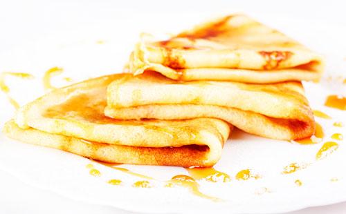 Crêpes sans soda