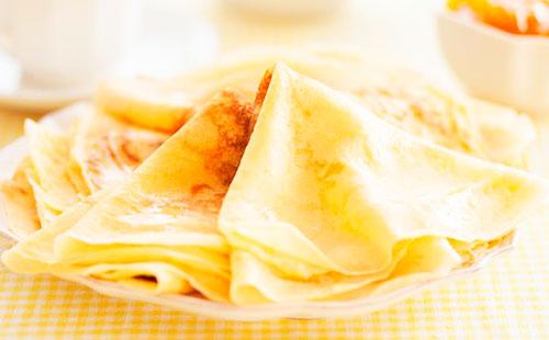 Crêpes au lait