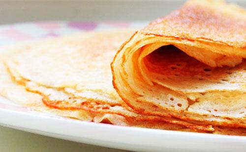 Pancakes enveloppés