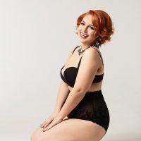 Pin-up lingerie shot