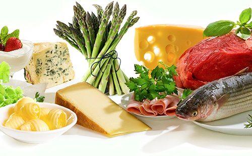 Fish, meat, cheese and herbs - everything will fit the table