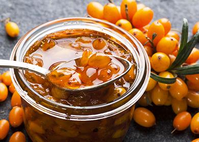 Sea buckthorn jam recipe  how to cook a five-minute