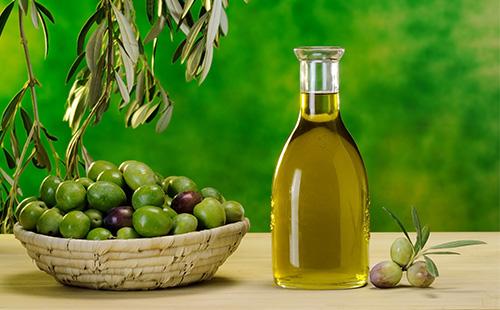 Huile d'olive en bouteille