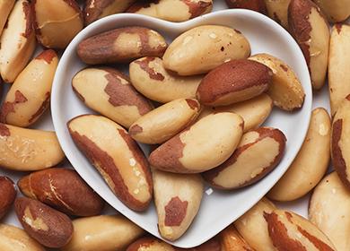 Heart shaped nuts