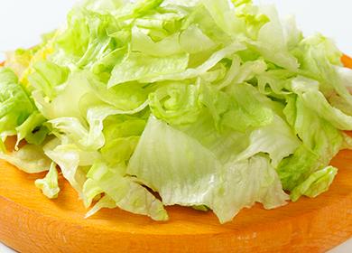 Iceberg salad recipes for those who are losing weight and more