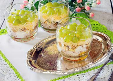 Recept za salatu Tiffany: Modno blagdansko jelo