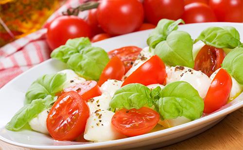 Greek salad with pomodors