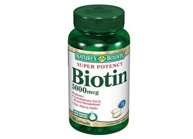Jar of Biotin