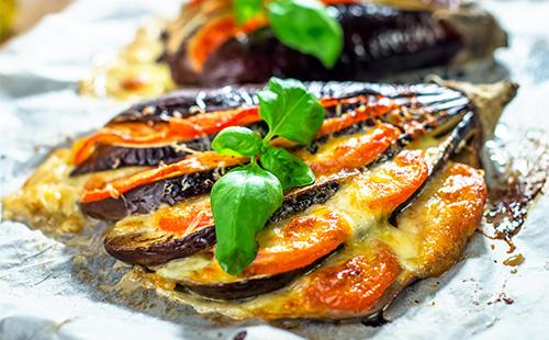 Aubergine qui met l'eau à la bouche