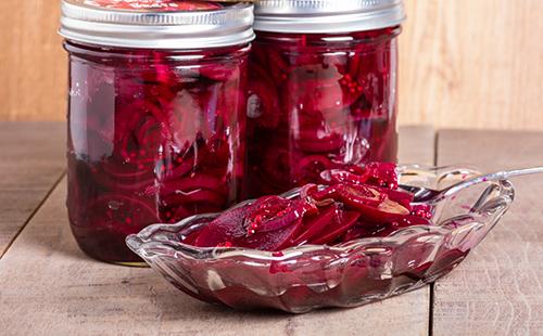 Canned beets