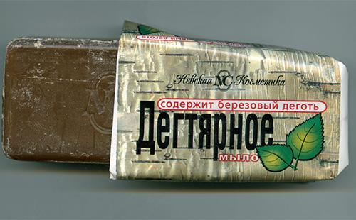 Tar soap packaging